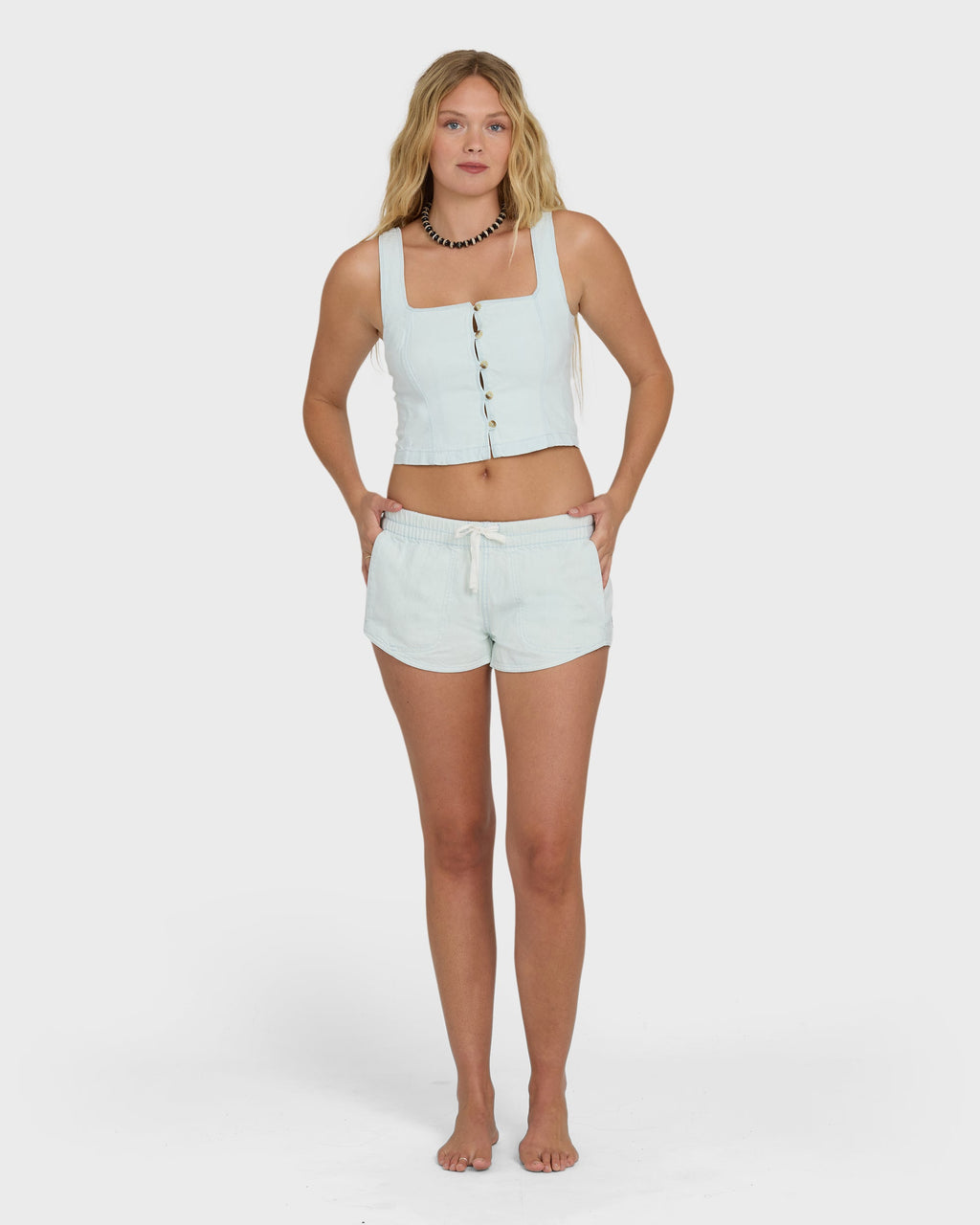 Billabong June Saltwashed Tank Top - Clearwater