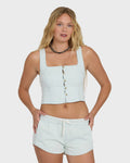 Billabong June Saltwashed Tank Top - Clearwater