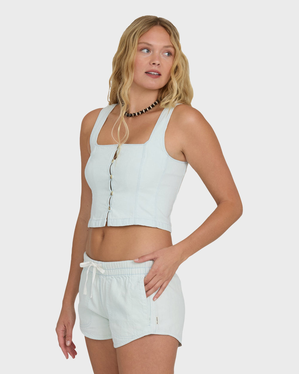 Billabong June Saltwashed Tank Top - Clearwater