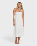 Billabong In The Sky Midi Dress - Salt Crystal