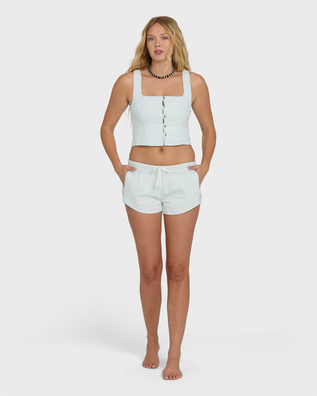 Billabong Eezy Waist Woven Shorts - Clearwater