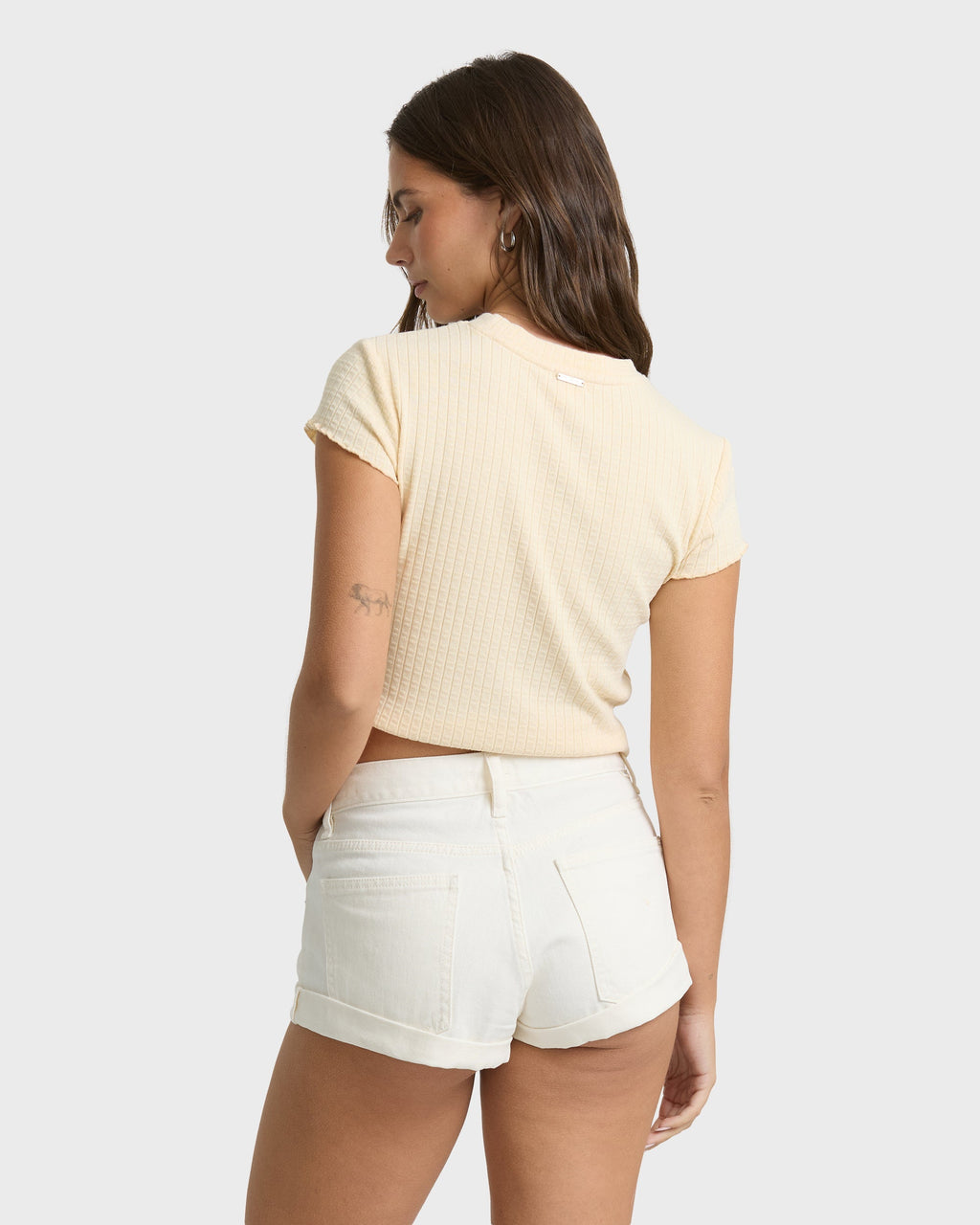 Billabong Get Low Denim Shorts - Salt Crystal