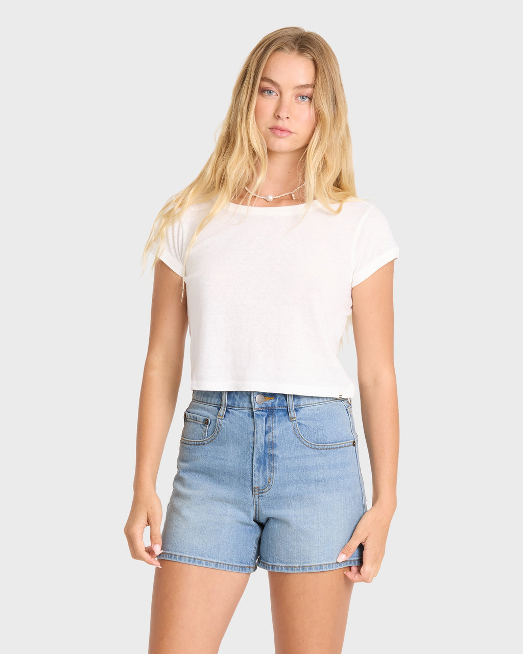 Billabong Shifter Denim Shorts - Light Wash