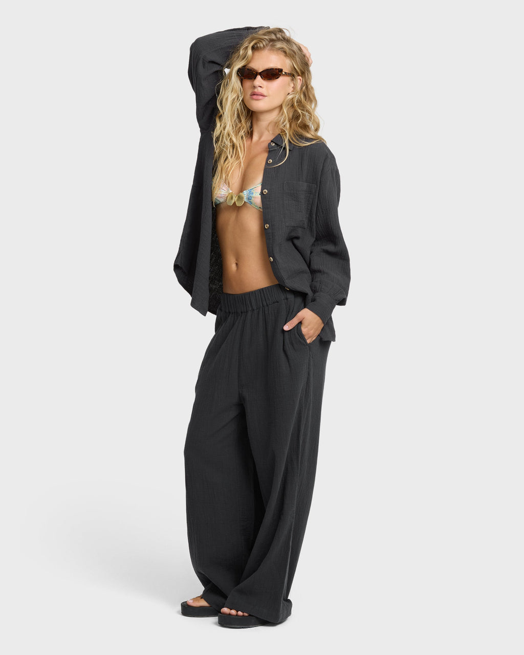 Billabong Follow Me Pants - Black Sands