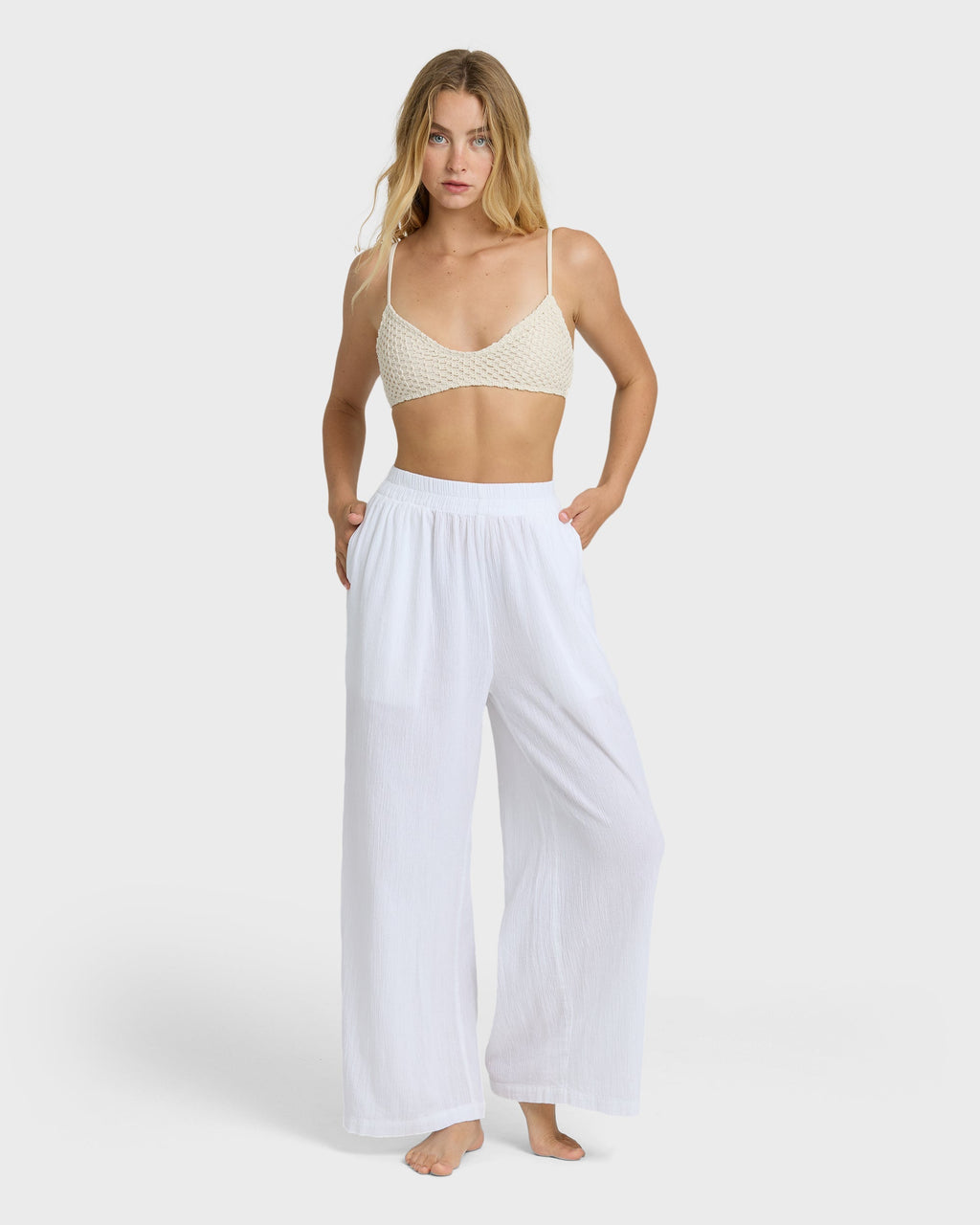 Billabong Follow Me Pants - Salt Crystal