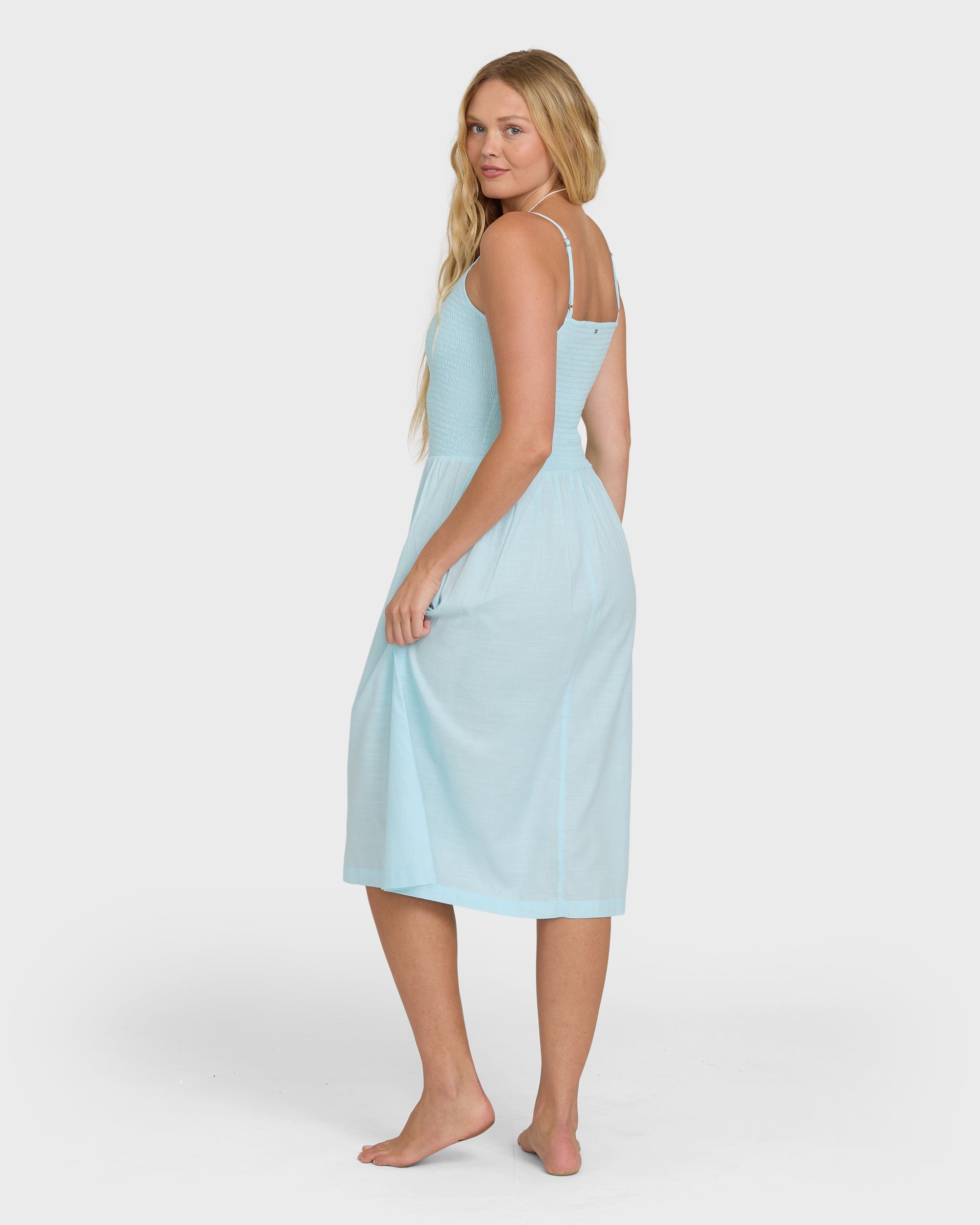 Billabong Hidden Cove Midi Dress - Clearwater