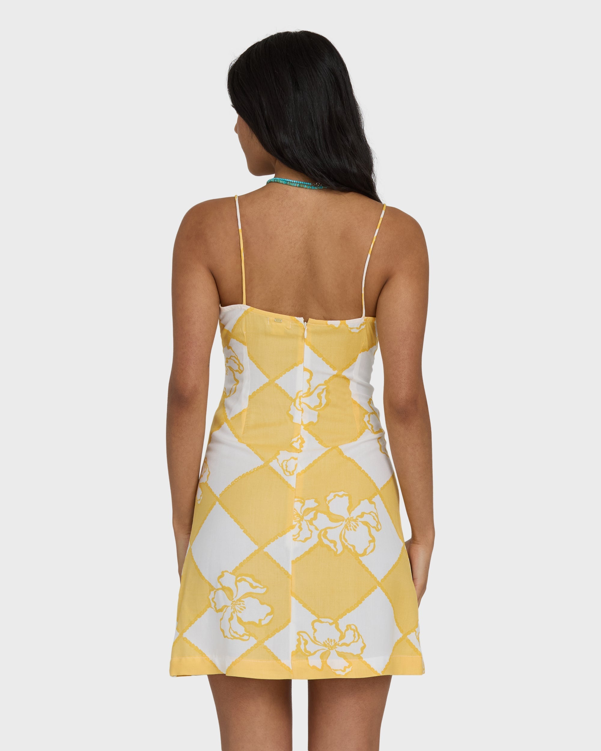 Billabong Love Life Mini Dress - Soft Yellow