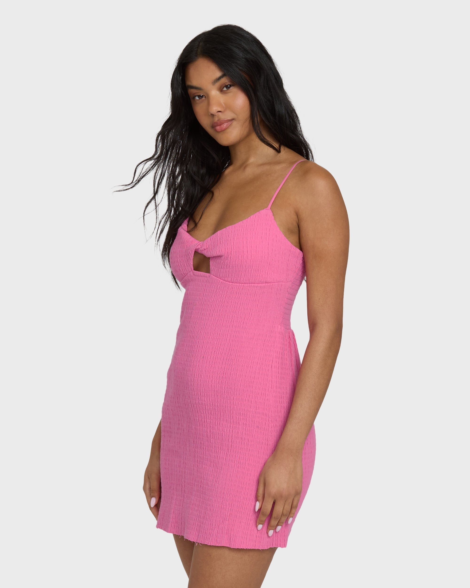 Billabong Crystal Clear Midi Dress - Guava