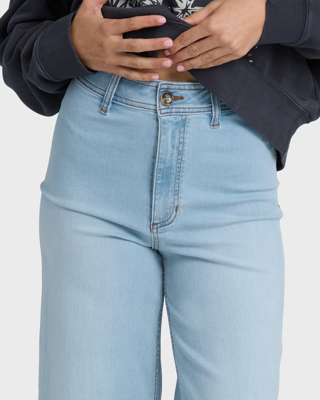 Billabong Free Fall Wide Leg Jeans - Surf Spray