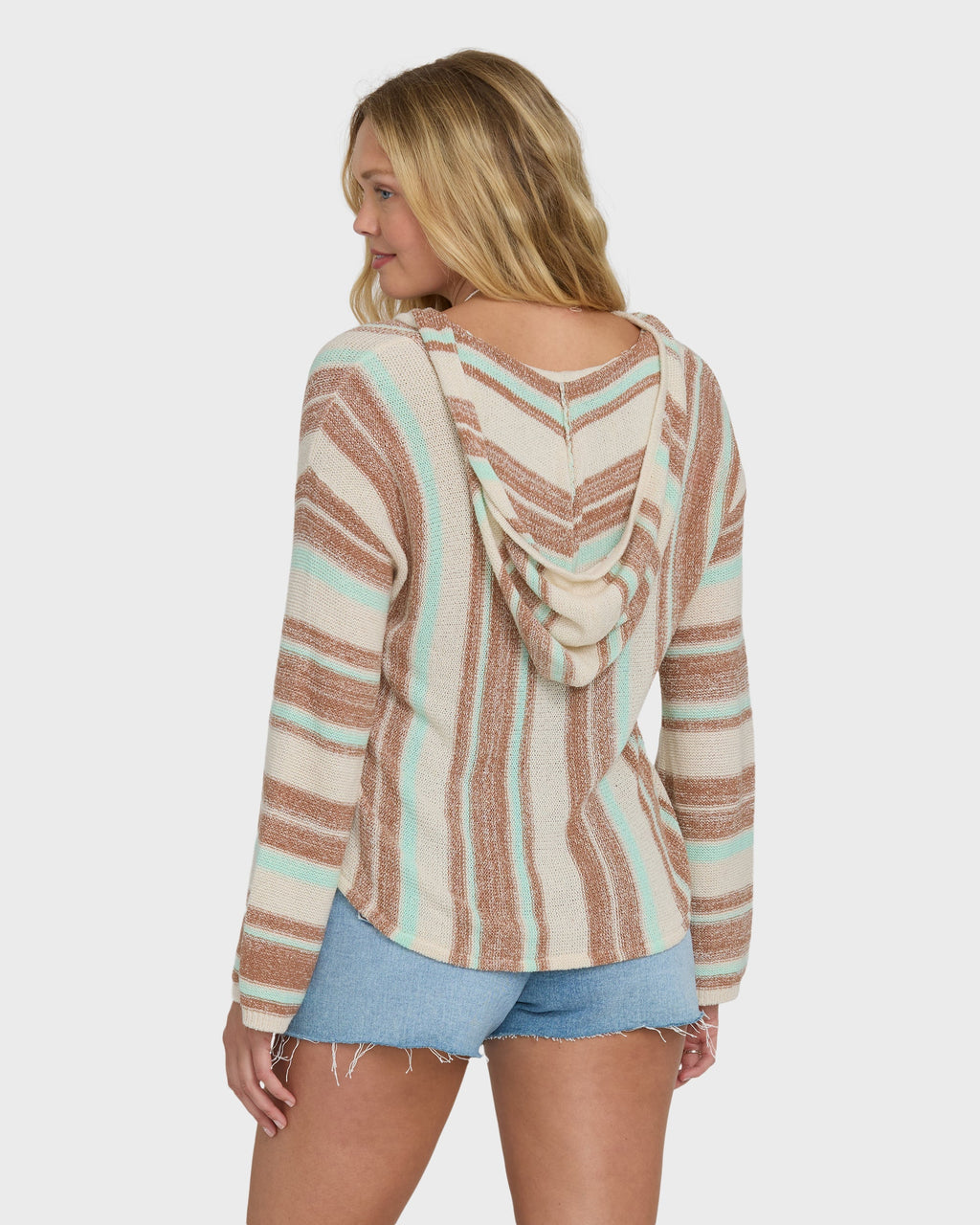 Billabong Baja Beach Hooded Sweater - Sugar Almond