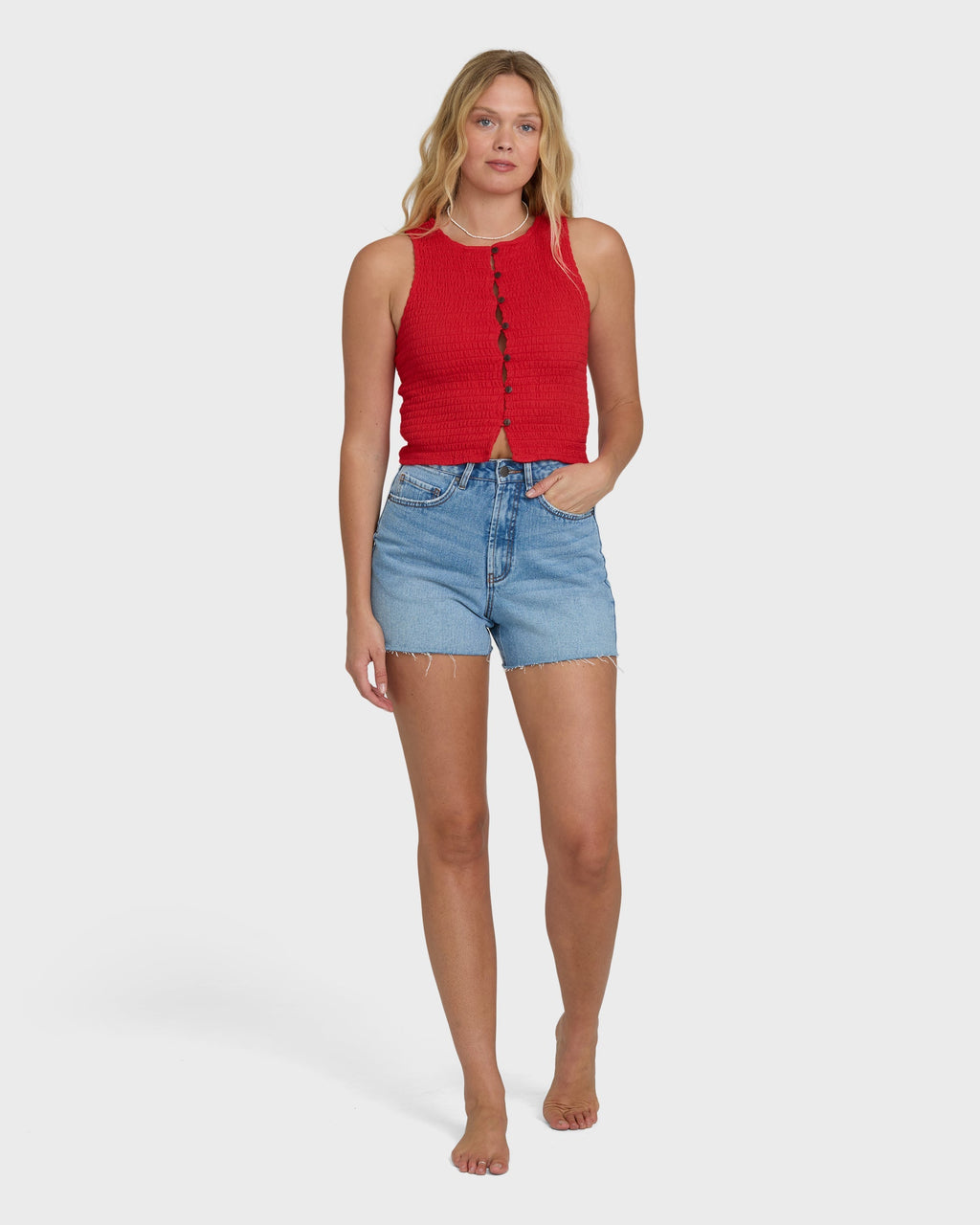 Billabong Kelsey Tank Top - Fiesta Red