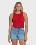 Billabong Kelsey Tank Top - Fiesta Red