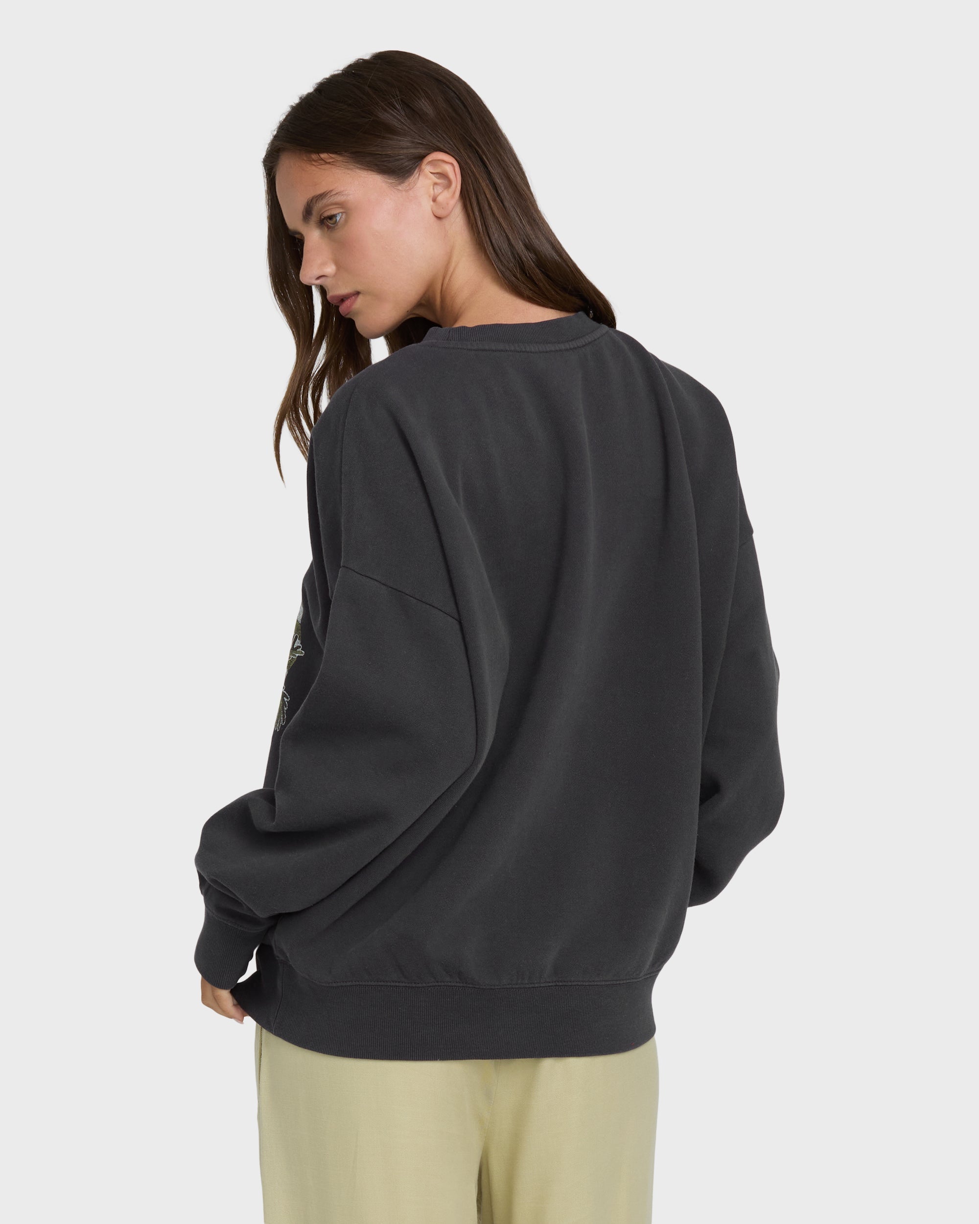 Billabong Echo Crewneck Sweatshirt - Black Sands