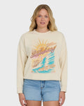 Billabong Echo Crewneck Sweatshirt - White Cap