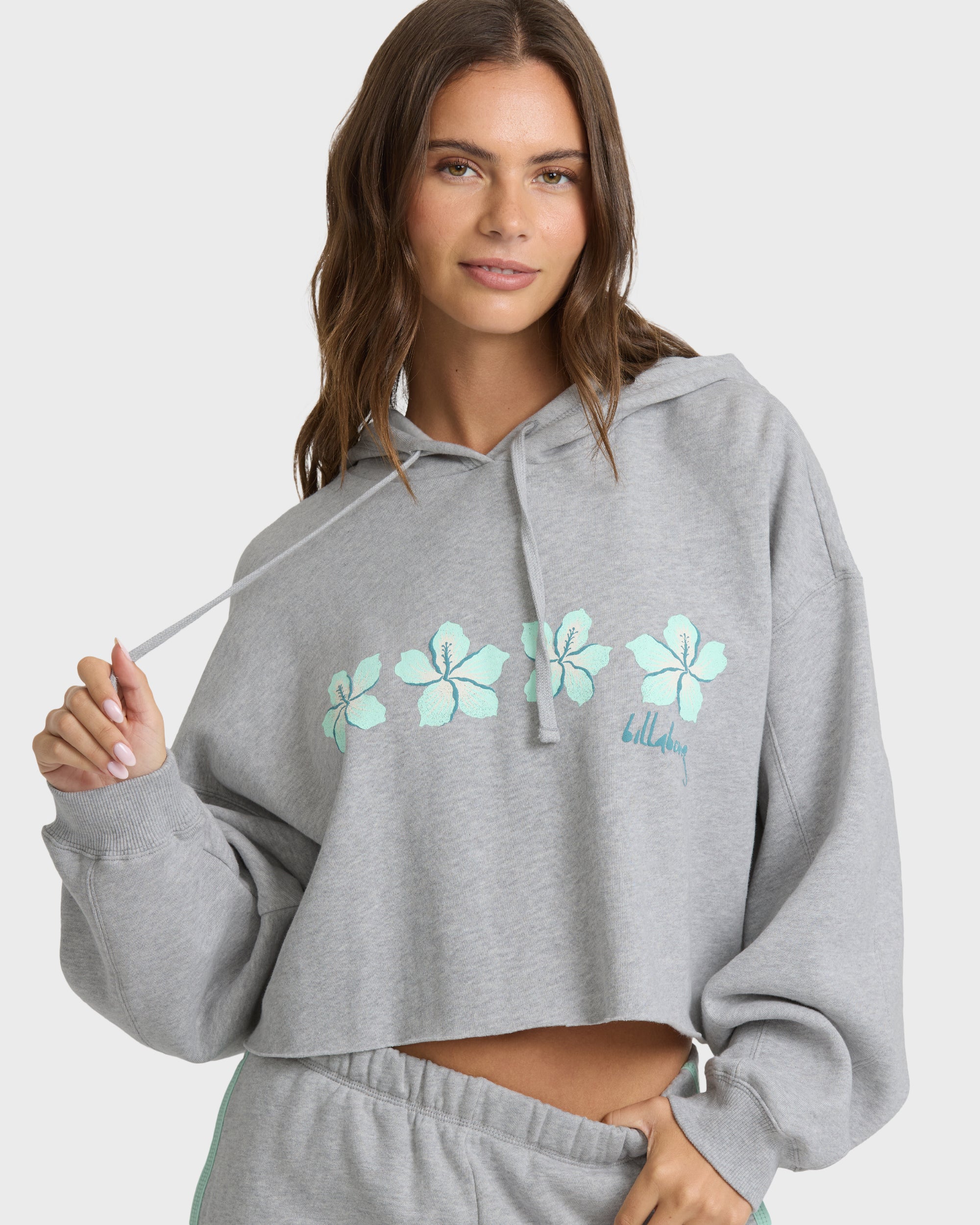 Billabong Palmer Hood Pullover Hoodie - Heather Gray