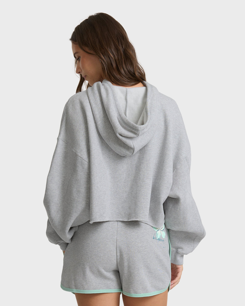 Billabong Palmer Hood Pullover Hoodie - Heather Gray