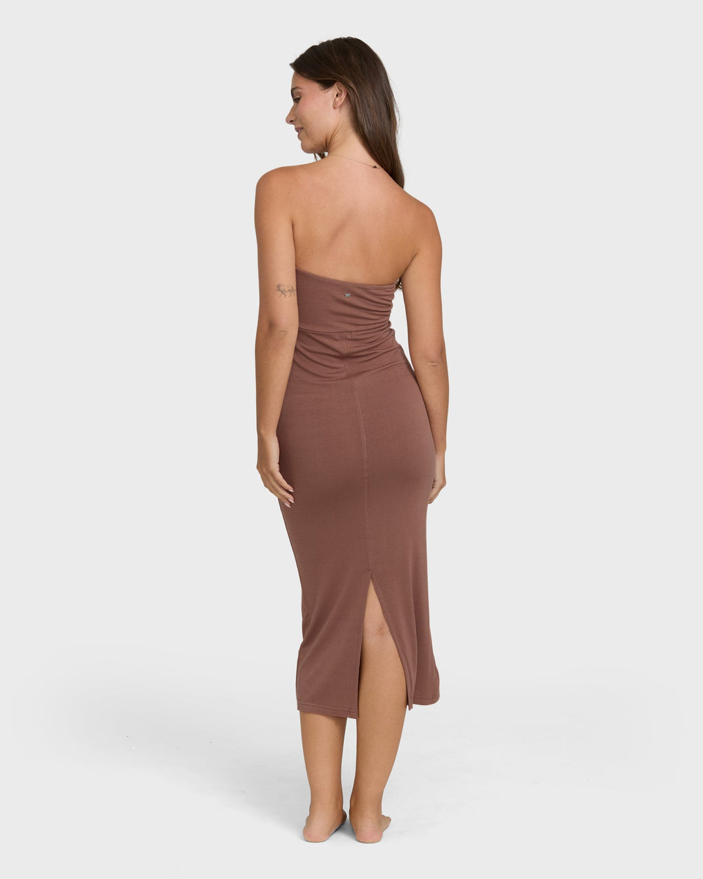 Billabong Lily Midi Knit Dress - Black Stone