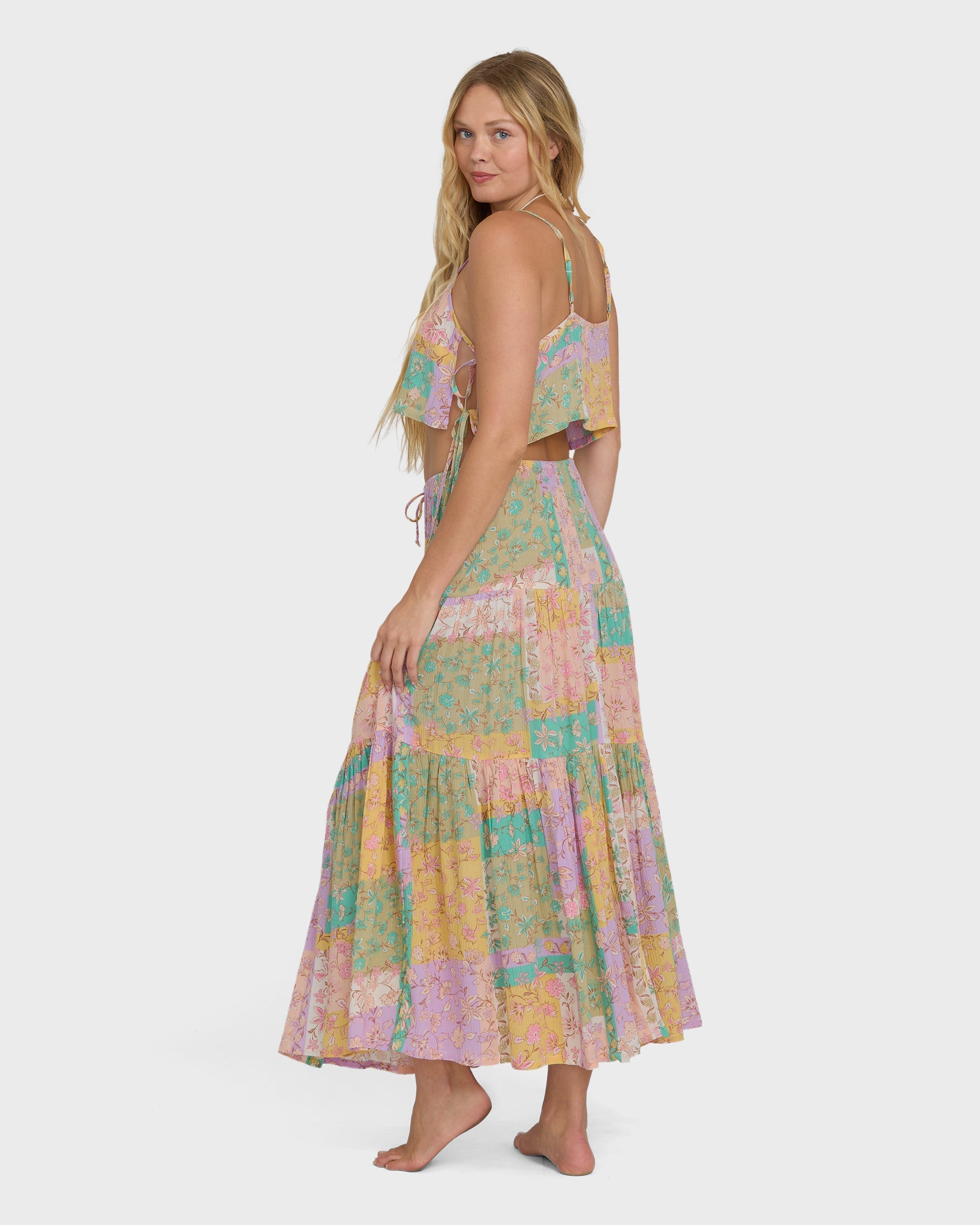 Billabong Just A Girl Maxi Skirt - Vintage Violet