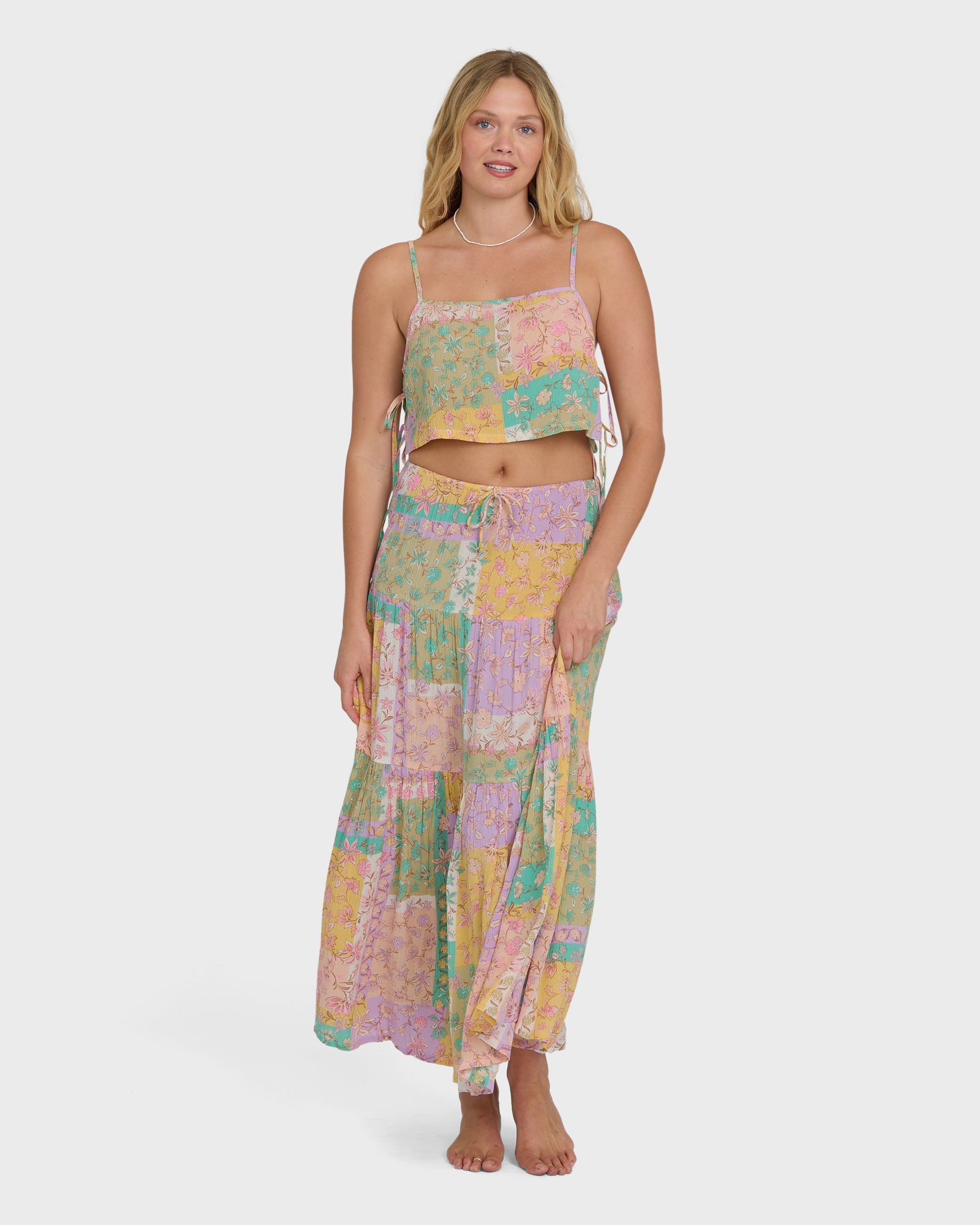 Billabong Just A Girl Maxi Skirt - Vintage Violet
