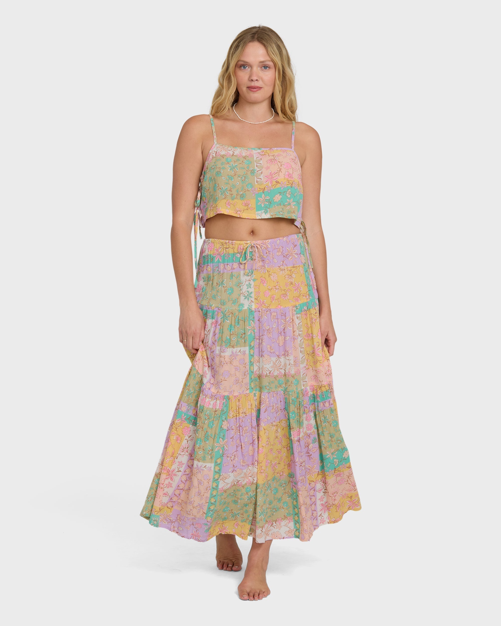 Billabong Just A Girl Maxi Skirt - Vintage Violet
