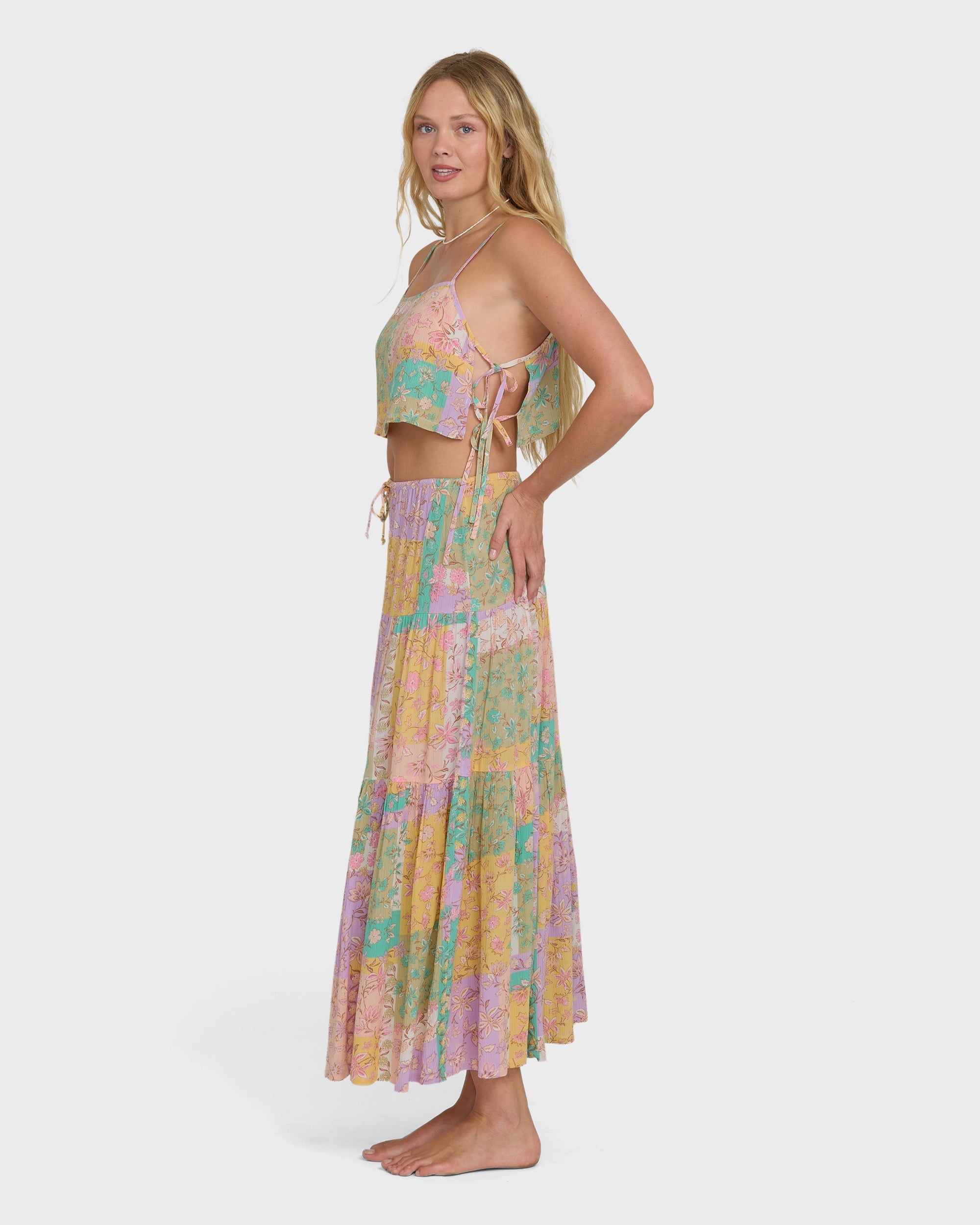 Billabong Just A Girl Maxi Skirt - Vintage Violet