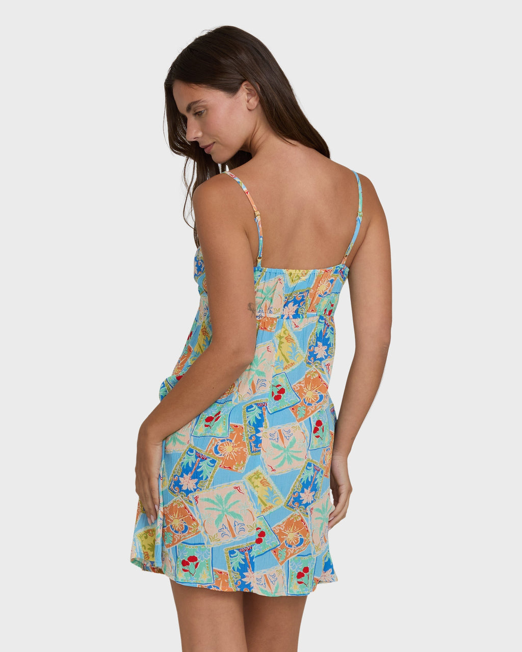 Billabong Last Sunset Mini Dress - Dream Blue
