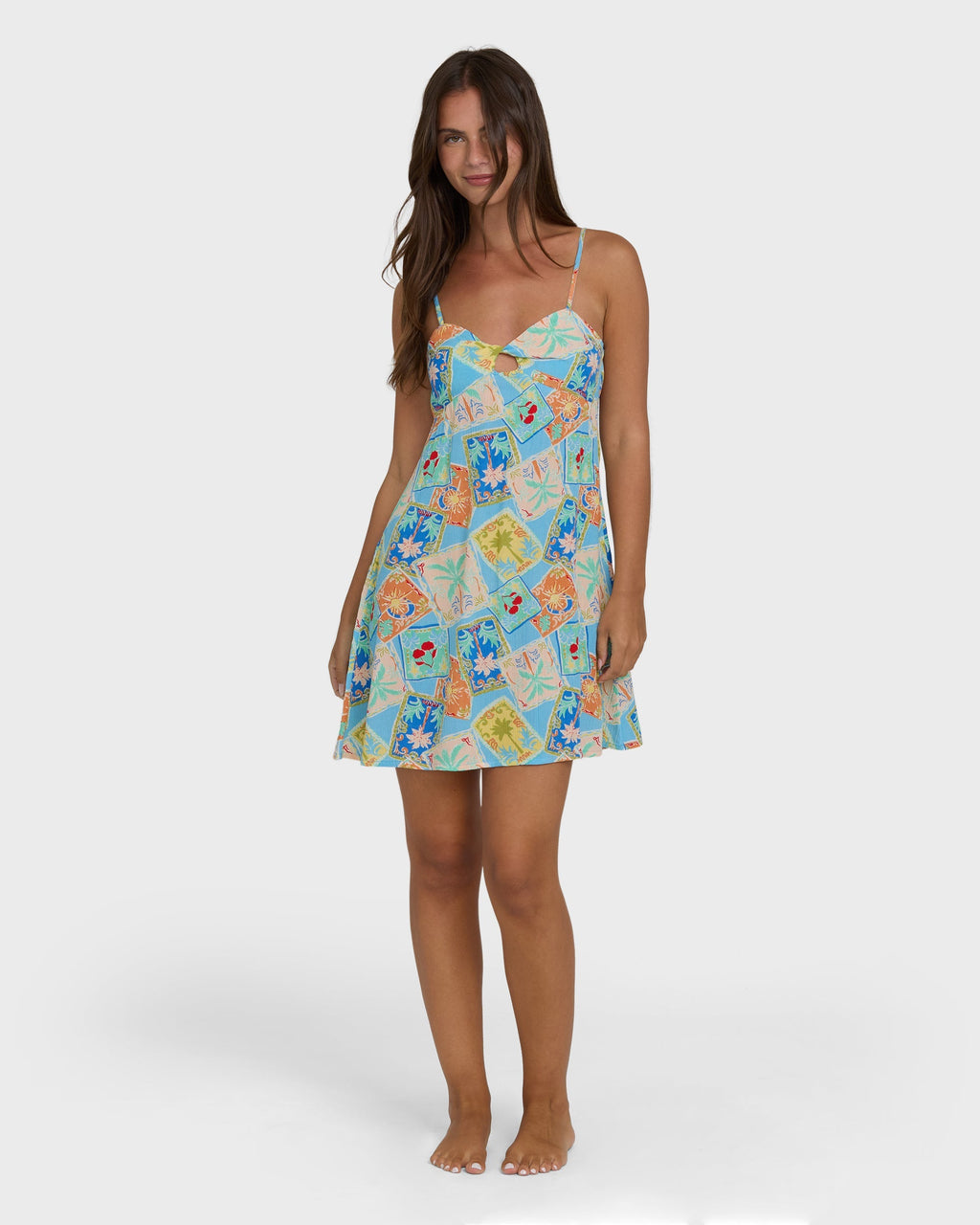 Billabong Last Sunset Mini Dress - Dream Blue
