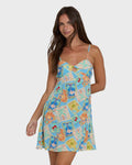 Billabong Last Sunset Mini Dress - Dream Blue
