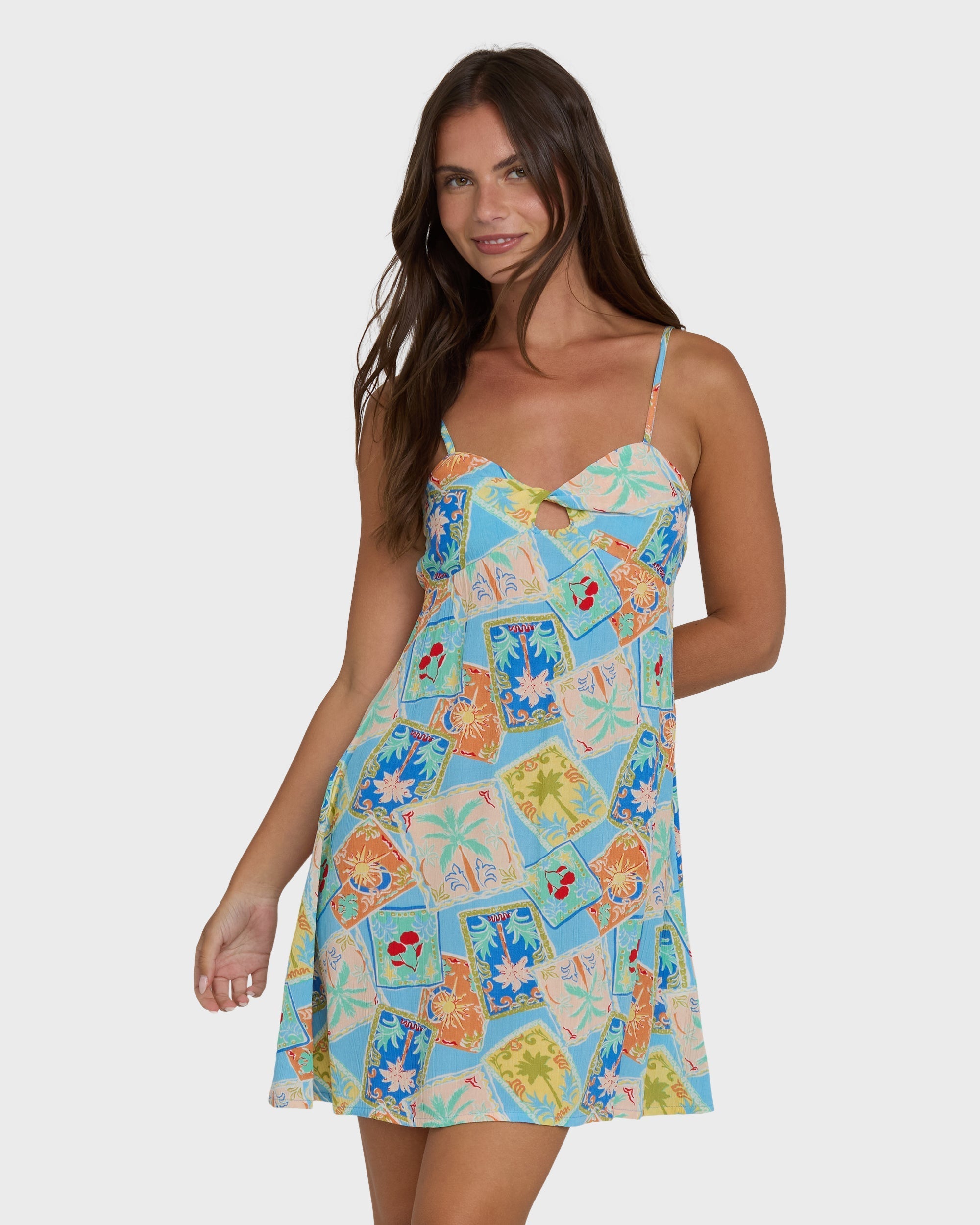 Billabong Last Sunset Mini Dress - Dream Blue