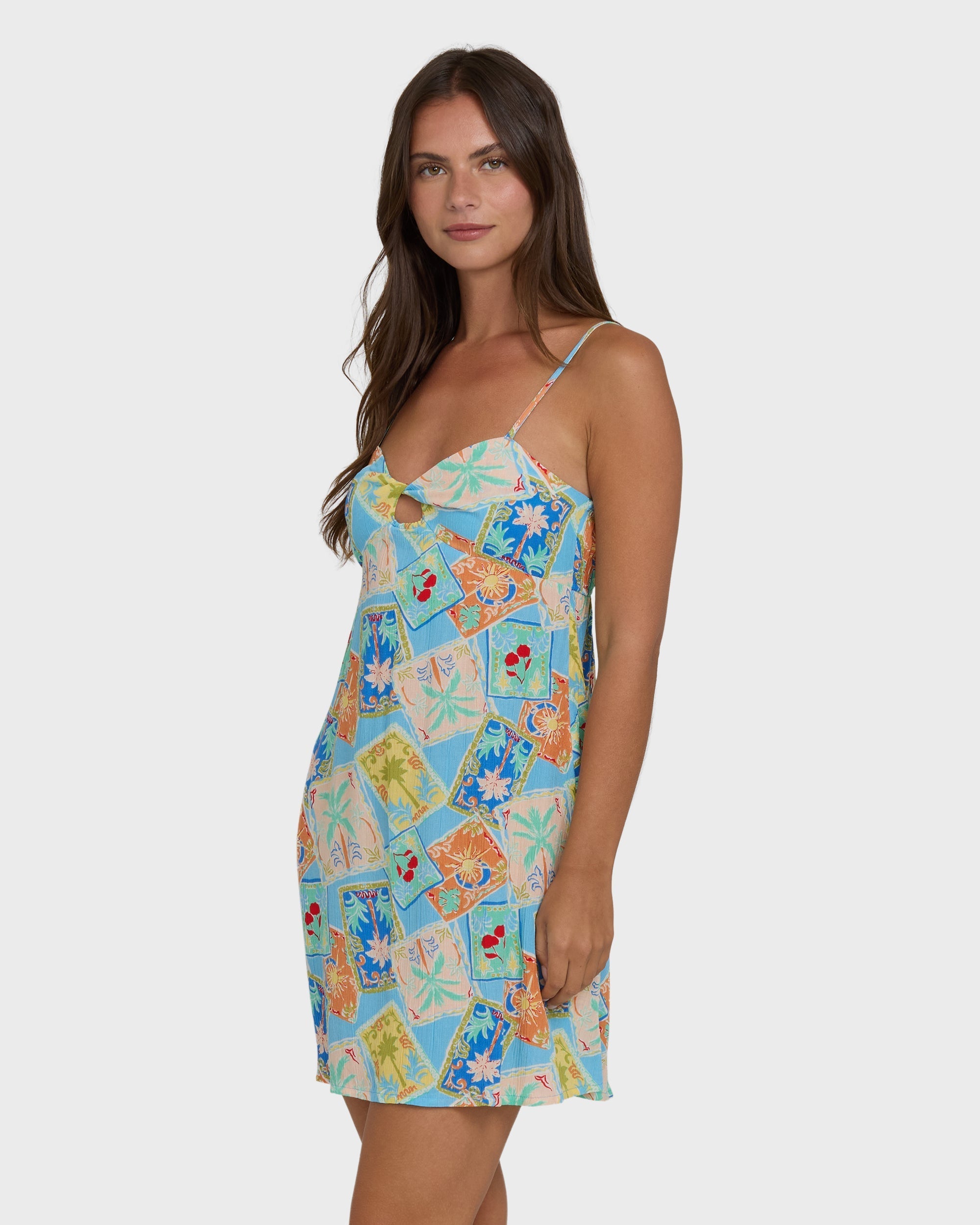 Billabong Last Sunset Mini Dress - Dream Blue