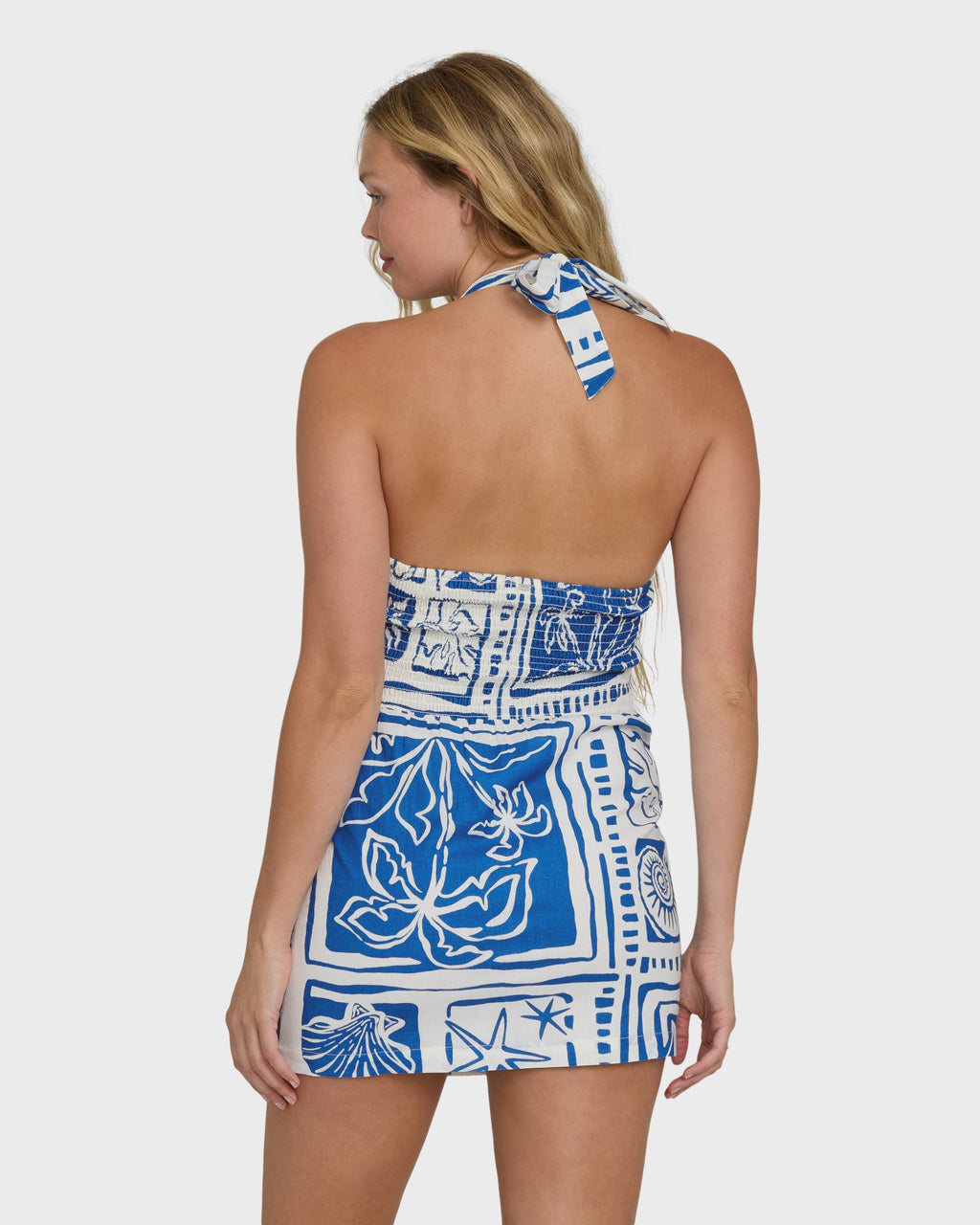 Billabong Sea Glow Mini Dress - True Blue