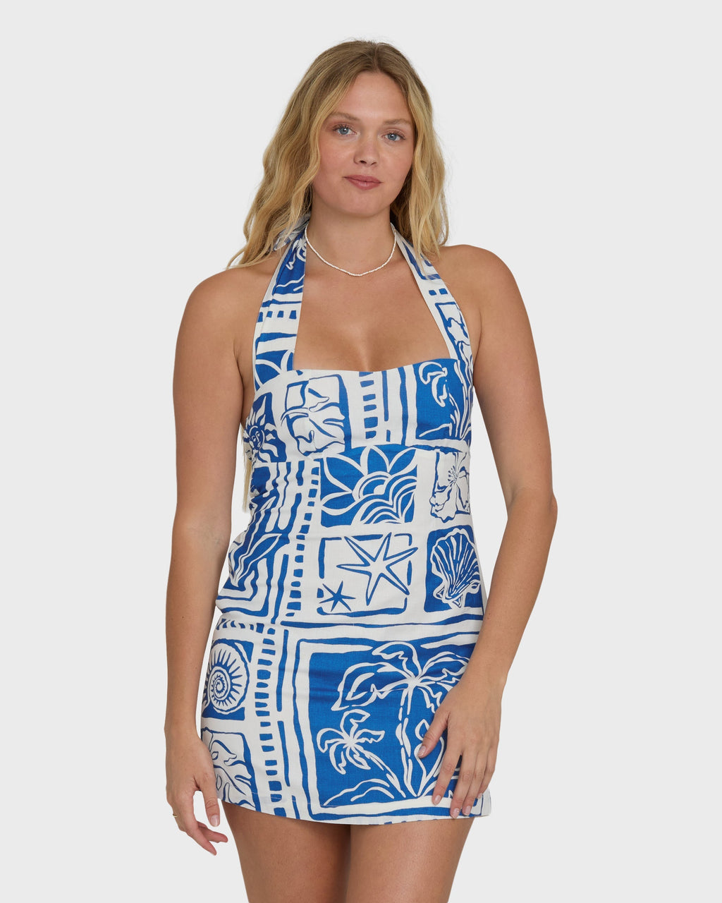 Billabong Sea Glow Mini Dress - True Blue