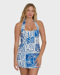 Billabong Sea Glow Mini Dress - True Blue