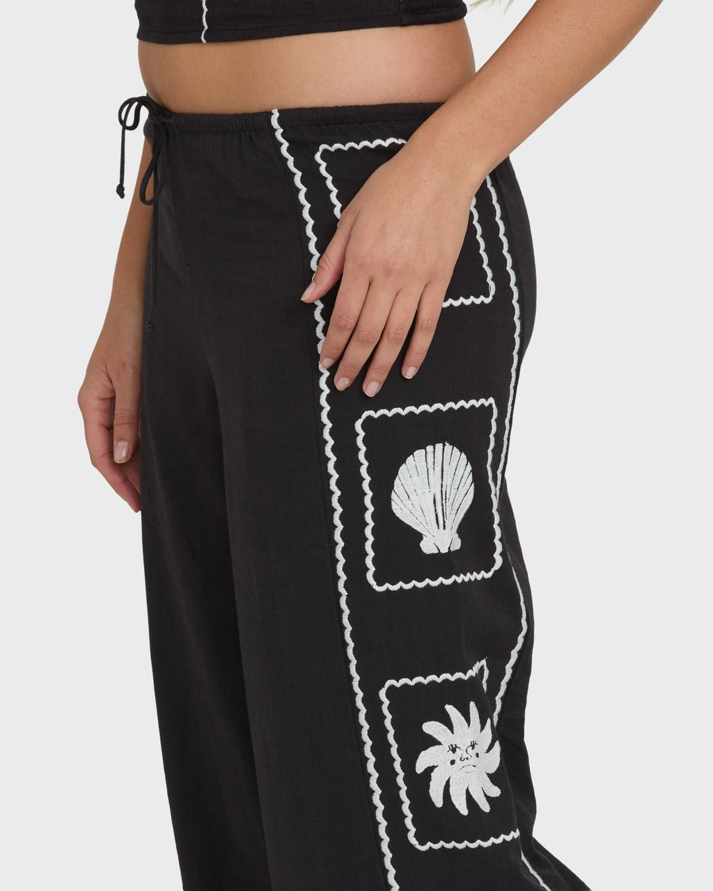 Billabong Sea Side Dreamer Pants - Black Sands