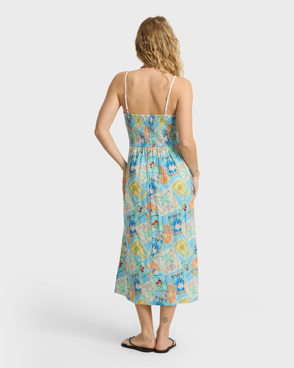 Billabong Palm Grove Midi Dress - Dream Blue