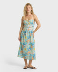 Billabong Palm Grove Midi Dress - Dream Blue