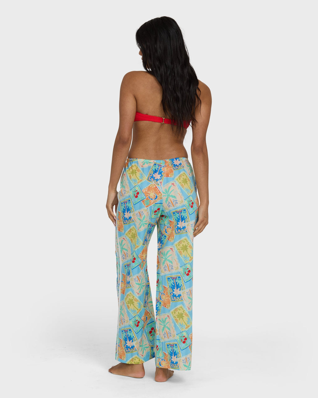 Billabong Palm Grove Elastic Waist Pants - Dream Blue