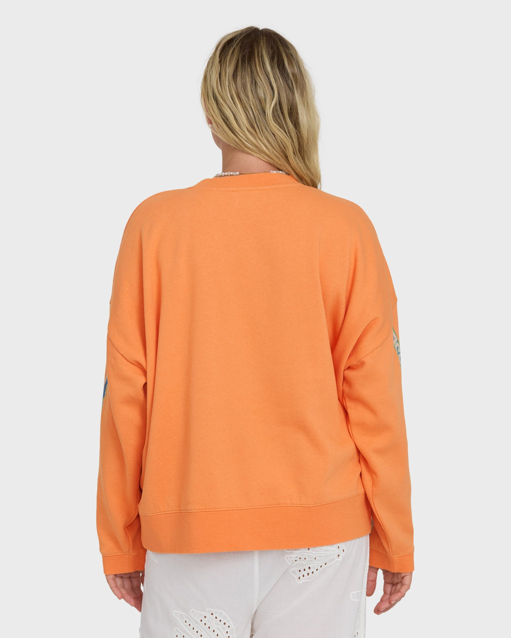 Billabong Palm Crewneck Sweatshirt - Tangerine