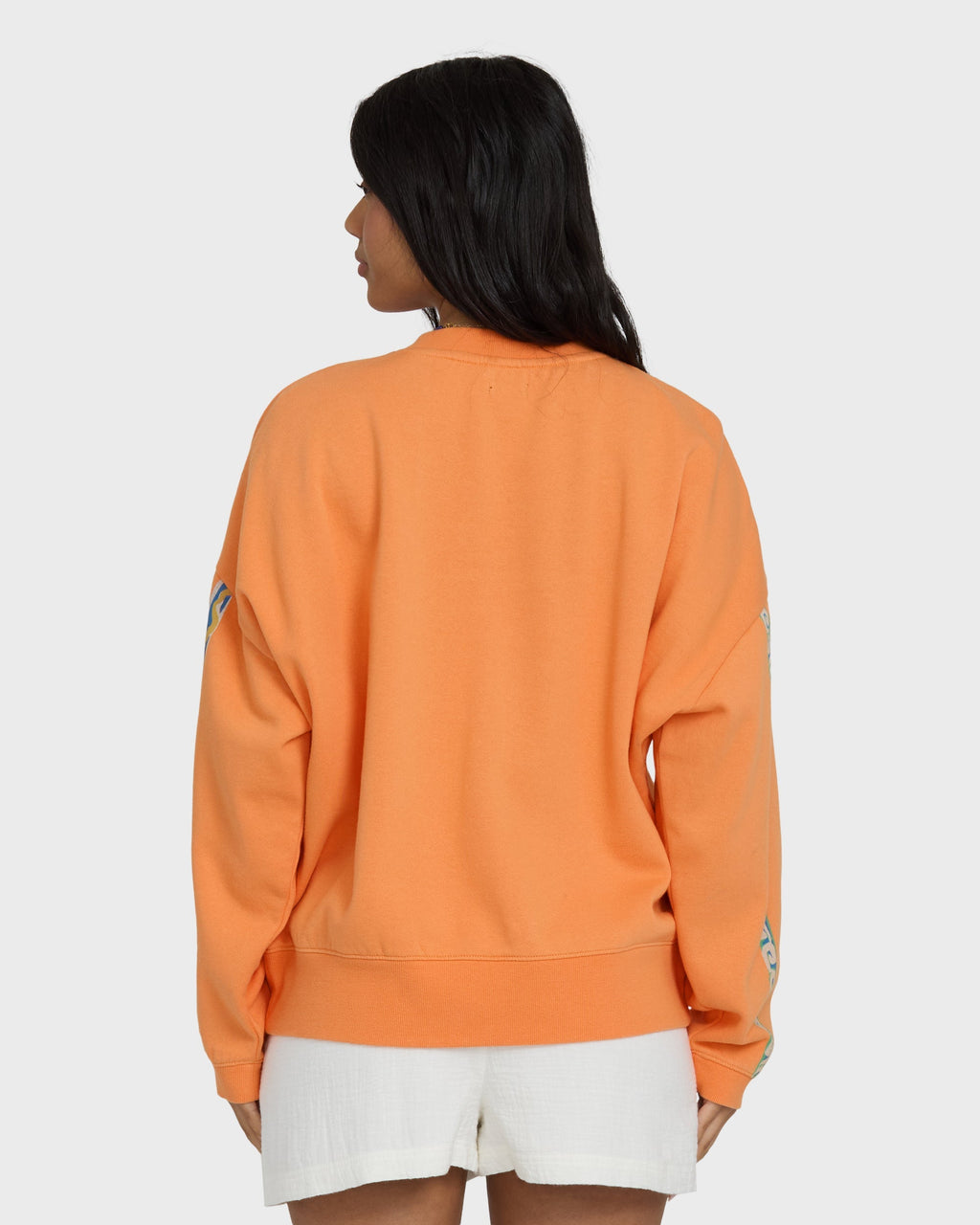 Billabong Palm Crewneck Sweatshirt - Tangerine