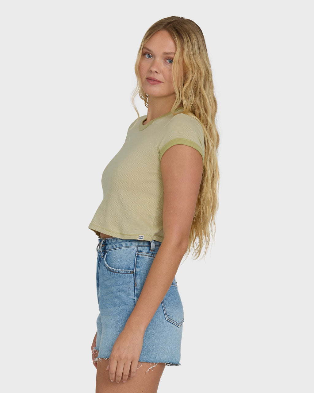 Billabong Daily Tee YD Short Sleeve Knit T-Shirt - Cactus