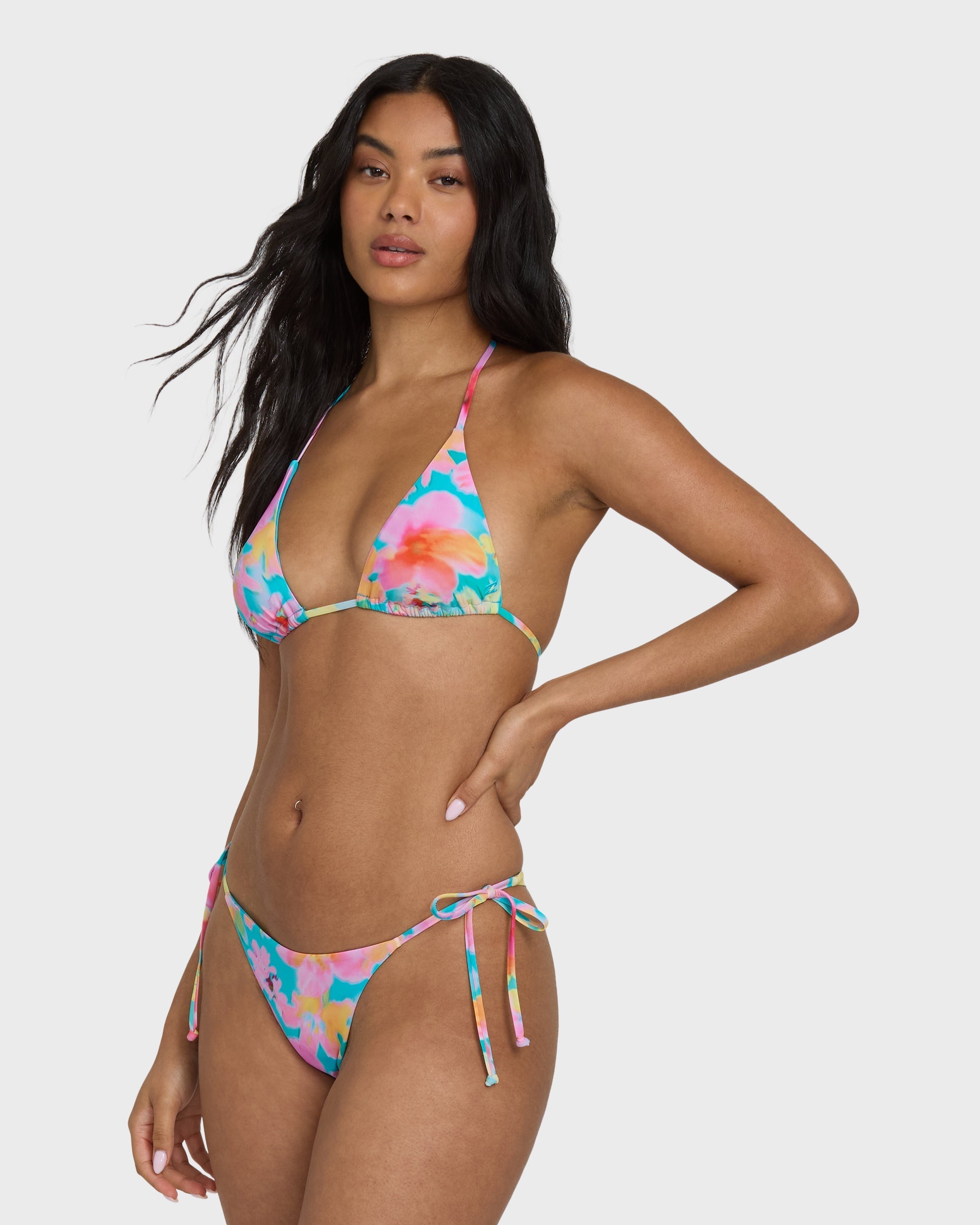 Billabong Pipe Dreams Tide Side Maya Bikini Bottoms - Bright Marine
