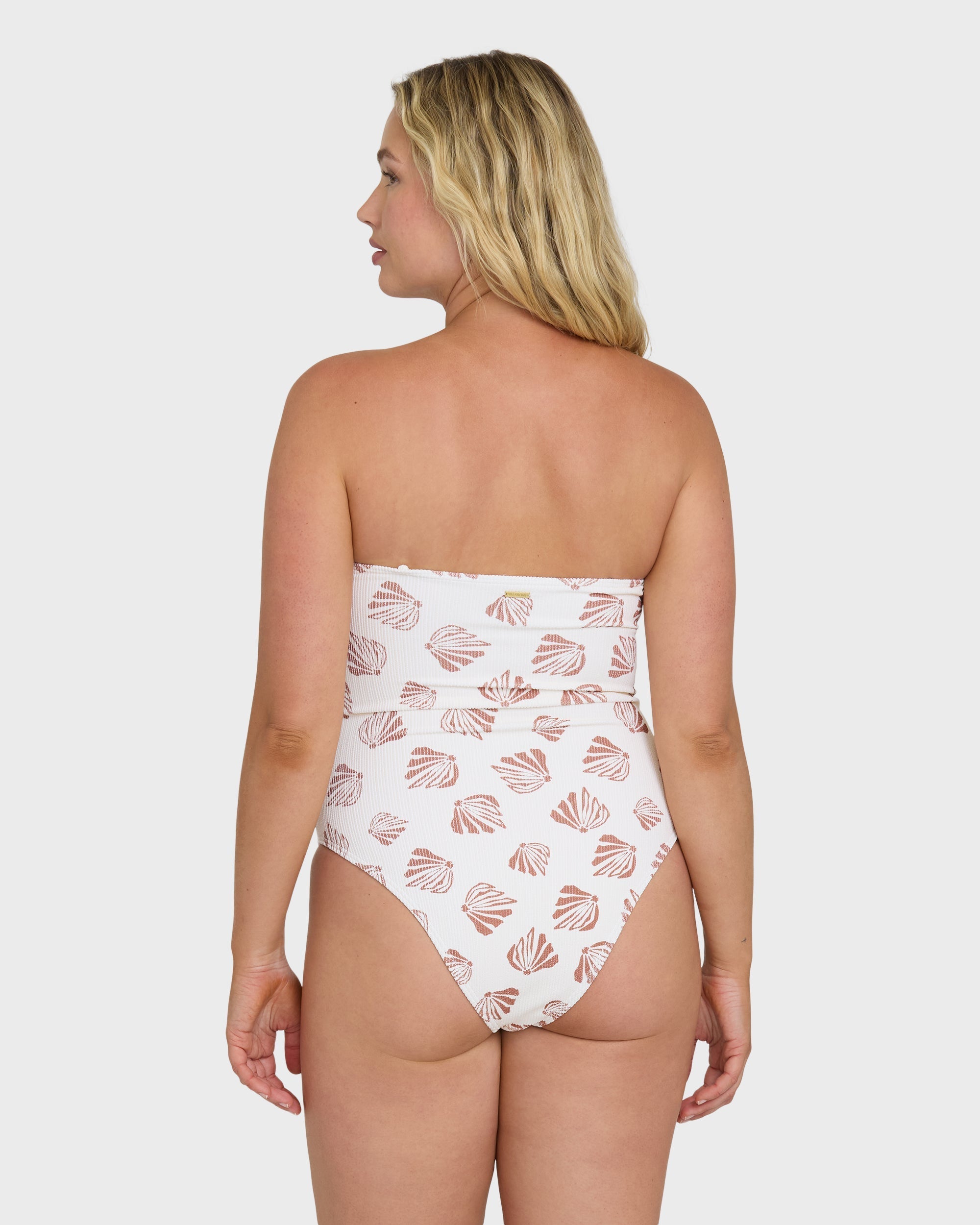 Billabong Sandy Shells Hailey One Piece Swimsuit - Salt Crystal