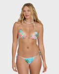 Billabong Paradise Sun Remi Triangle Bikini Top - Ocean Spray