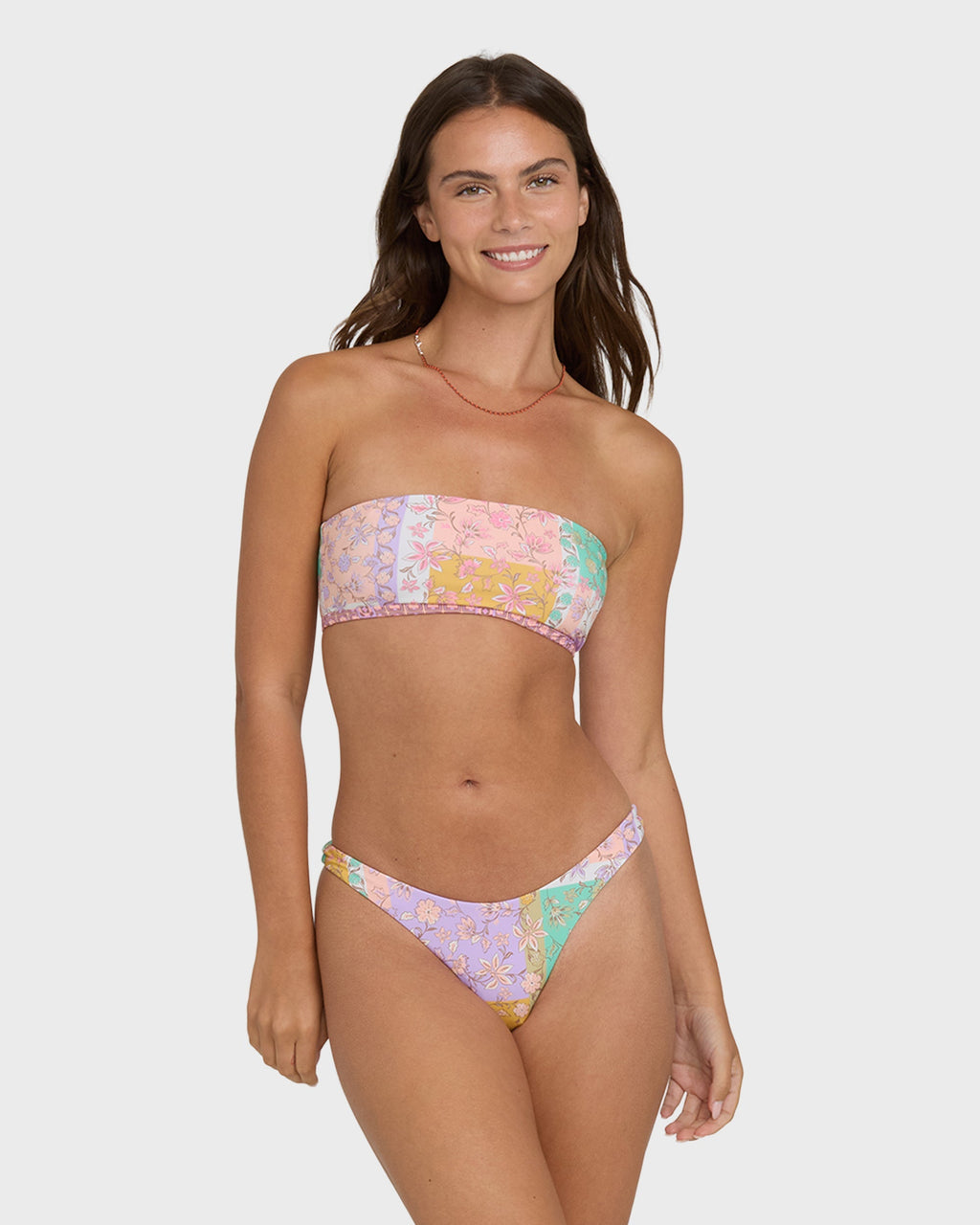 Billabong Dreamy Daze Reversible Tiny Bikini Bottoms - Sweet Lilac
