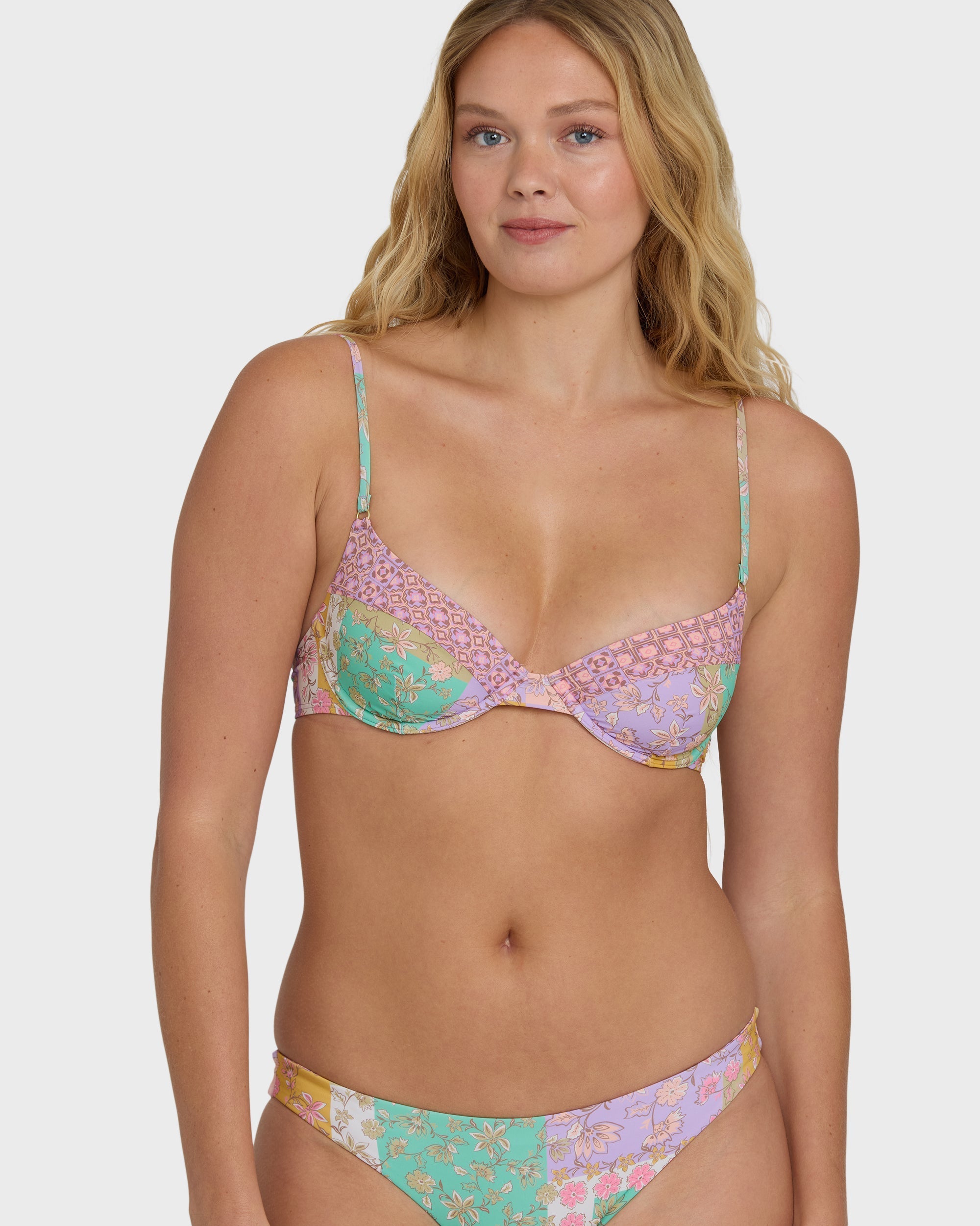 Billabong Dreamy Daze Morgan Underwire Bikini Top - Sweet Lilac