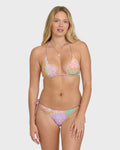 Billabong Dreamy Daze Reversible Triangle Bikini Top - Sweet Lilac
