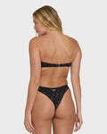 Billabong Eye On You Dippi Bikini Bottoms - Black Pebble