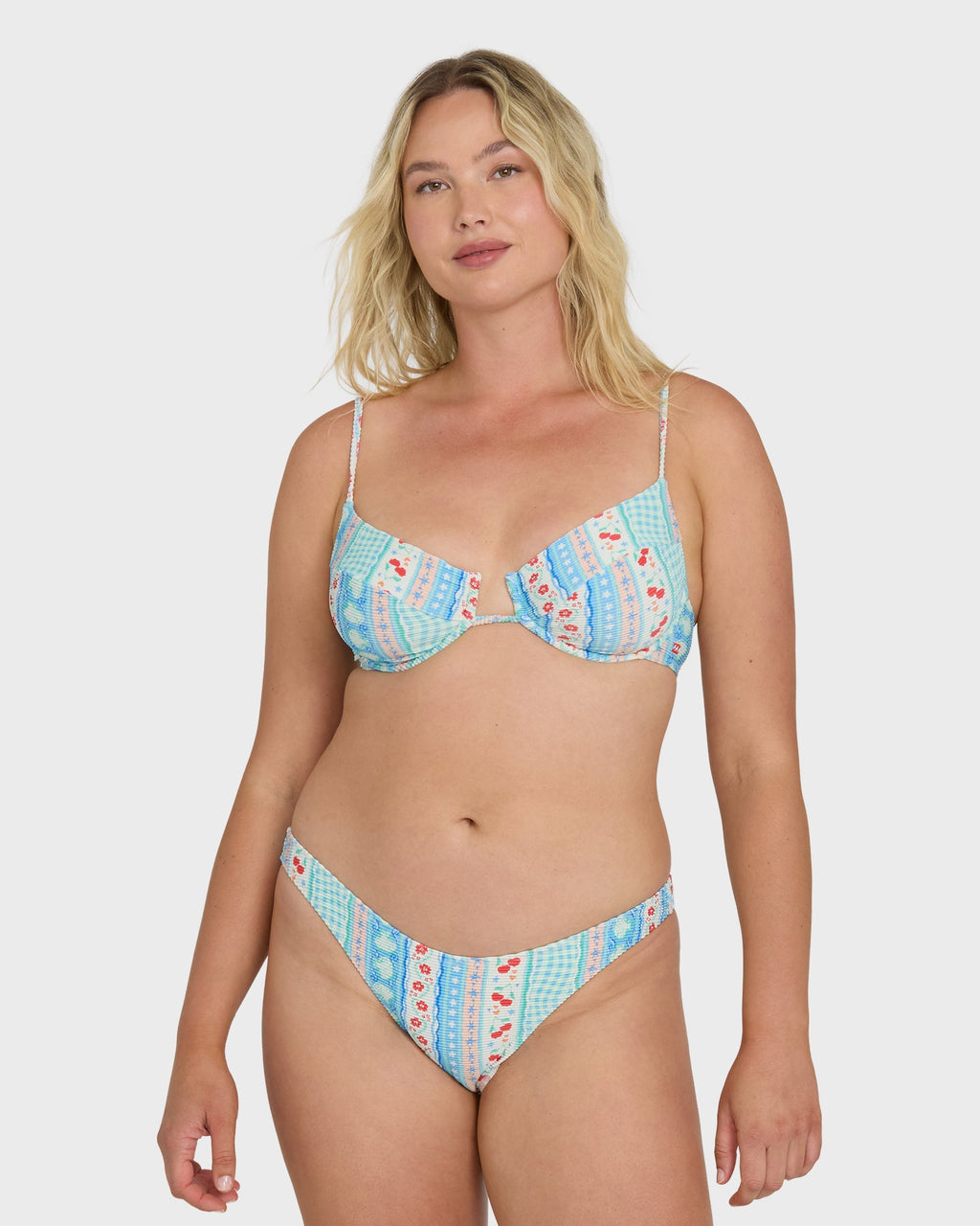 Billabong Picnic Leah Underwire Bikini Top - Dream Blue