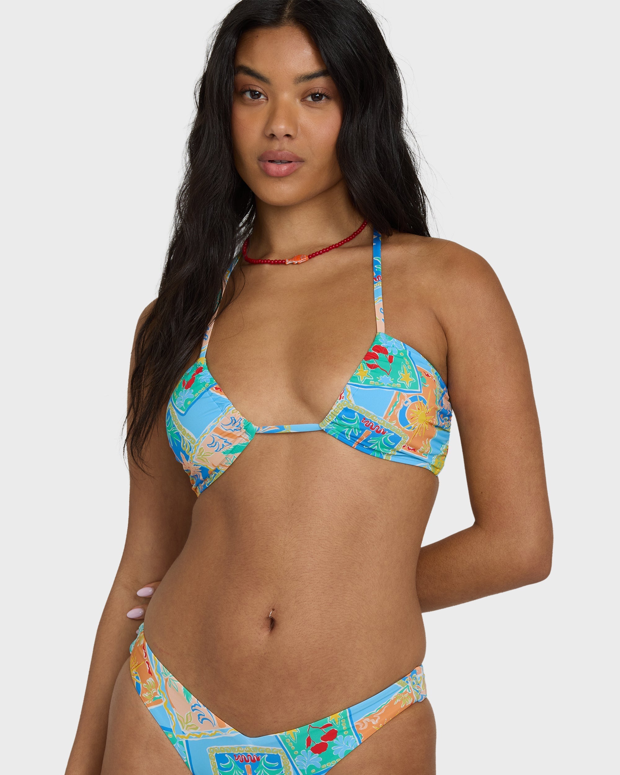 Billabong Coastal Cruise Drew Bandeau Bikini Top - Dream Blue