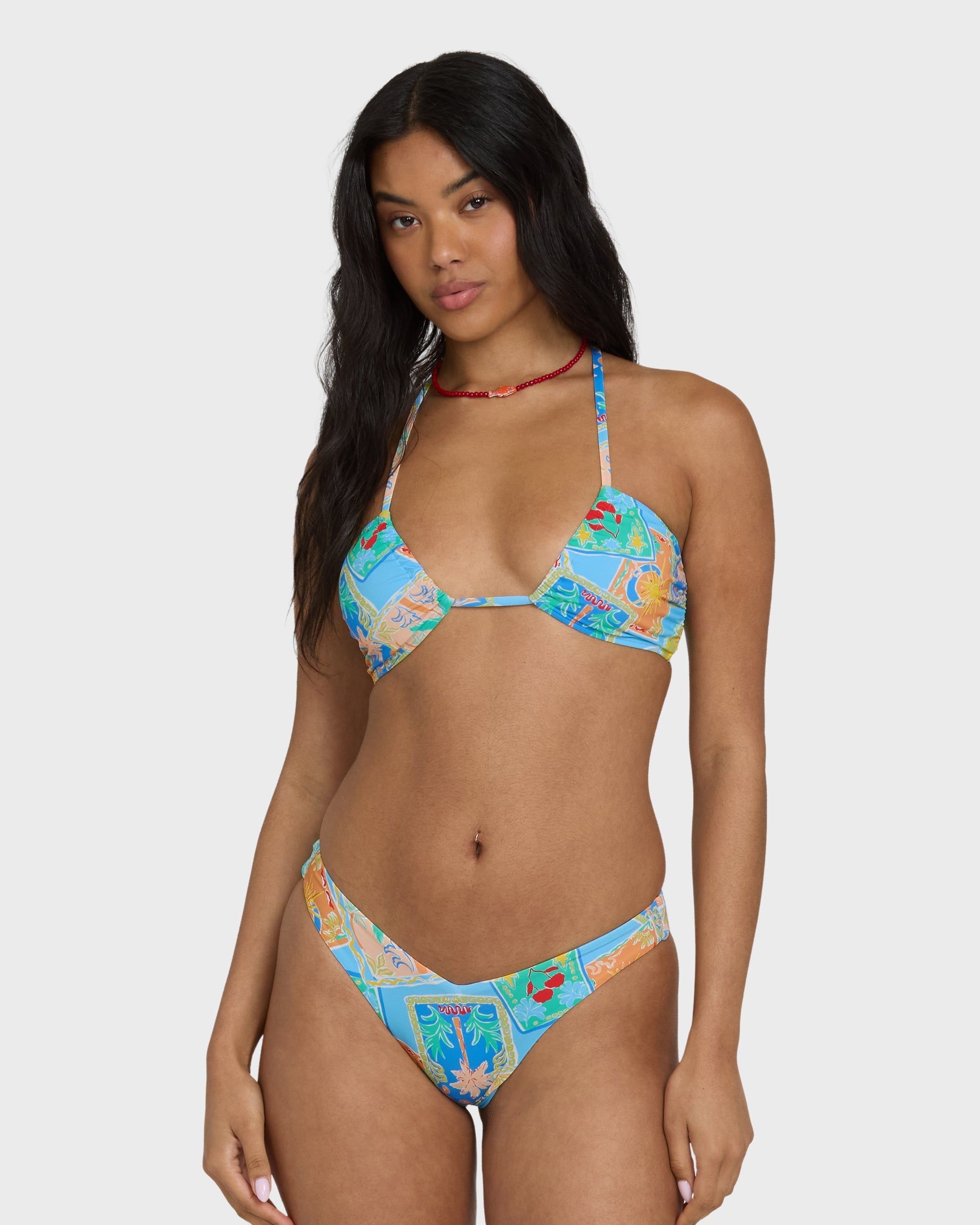 Billabong Coastal Cruise Drew Bandeau Bikini Top - Dream Blue